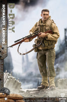CRAZY FIGURE [LW012] 1:12 WWII U.S. Rangers On D-Day Sniper