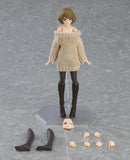 Figma 574 Female Body (Chiaki) with Off-the-Shoulder Sweater Dress