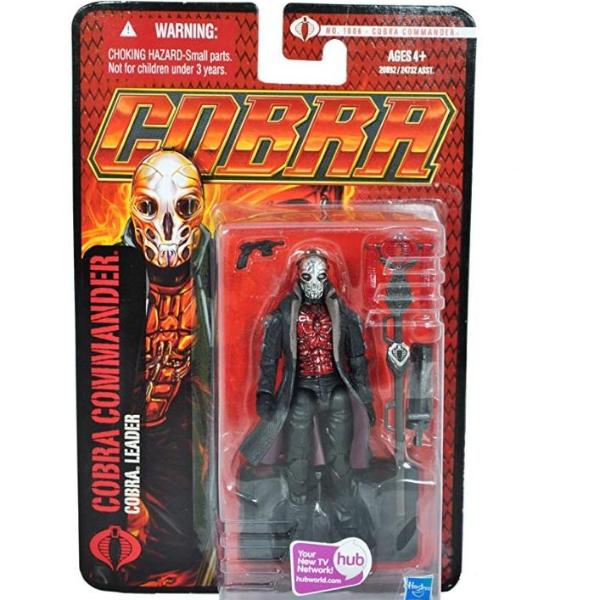 Hasbro GI Joe Pursuit of Cobra Cobra Commander Cobra Leader