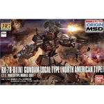 Bandai Hobby HG 1/144 #017 Gundam Local Type (North American Front) 'Gundam The Origin' (5059153)