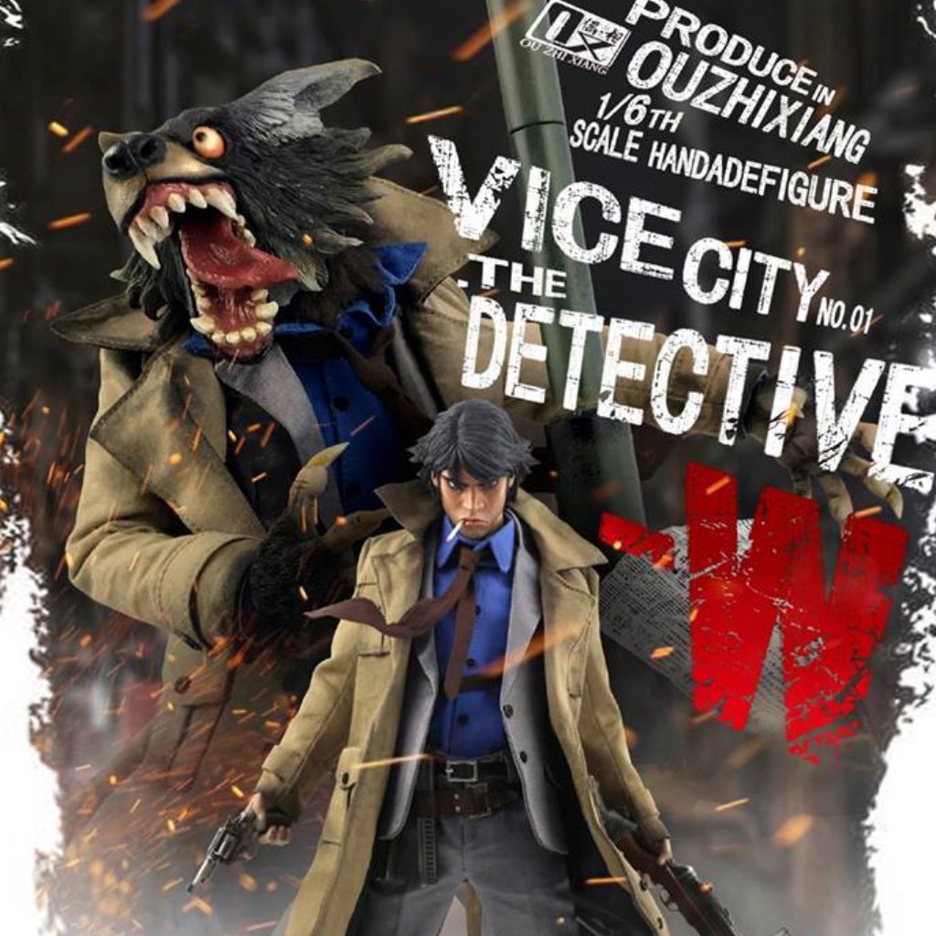 COOMODEL x OUZHIXIANG 1/6 バイスシティ ディテクティブ 1/6 Coomodel OuZhiXiang Vice City The Detective W Exclusive