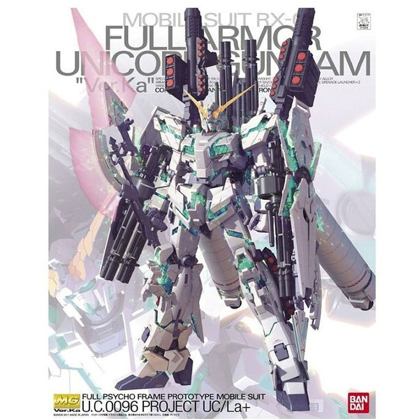 Bandai Hobby MG 1/100 RX-0 Full Armor Unicorn Gundam Ver.Ka (5061589)