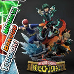 My Hero Academia Ultimate Premium Masterline Midoriya, Bakugo, and Todoroki Deluxe 1/4 Scale Diorama (With Bonus)