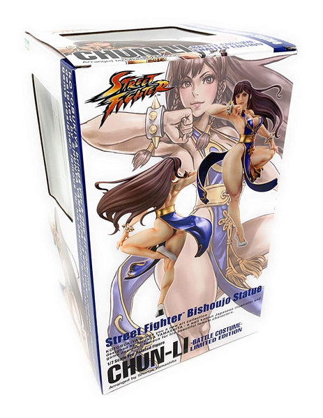 Kotobukiya Street Fighter Chun-Li Battle Costume Bishoujo en la NYCC Kotobukiya Street Fighter Chun-Li Battle Costume Bishoujo en la NYCC