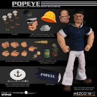 Mezco One:12 Popeye & Bluto: Stormy Seas Ahead Deluxe Box Set
