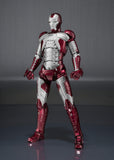 Bandai Tamashii Nations S.H.Figuarts Iron Man Mark V and Hall of Armor Set