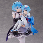 Re:ZERO -Starting Life in Another World- Figure Rem & Childhood Rem