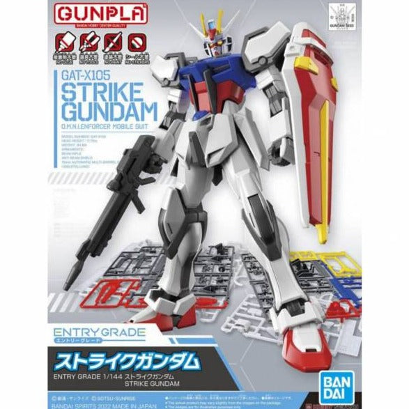 Bandai Hobby Entry Grade 1/144 Strike Gundam (5063491)