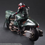 Play Arts Kai Final Fantasy VII Remake Shinra Elite Security Officer & Motorcycle Set