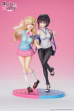 OshiRabu: Waifus Over Husbandos Ren Furutachi & Akuru Hayahoshi 1/7 Scale Figure Set of Two