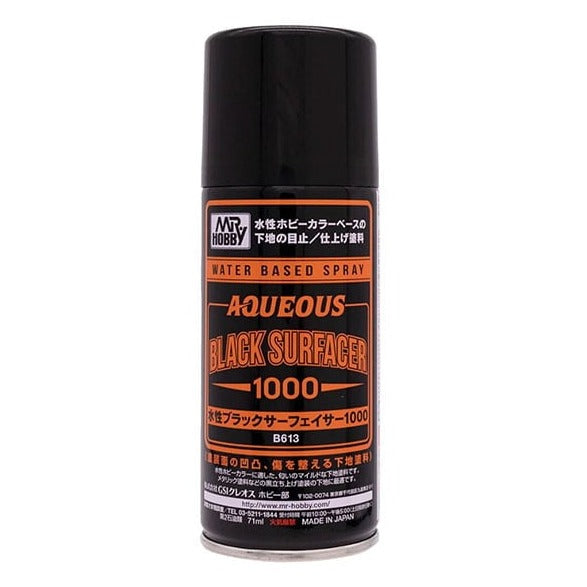 Aqueous Black Surfacer 1000 (Spray)