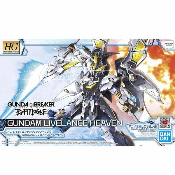 Bandai Hobby HG Battlogue 1/144 #02 Gundam Livelance Heaven "Gundam Breaker Battlogue" (5062024)