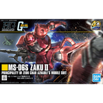 Bandai Hobby HGUC 1/144 #234 MS-06S Zaku II Principality of Zeon Char Aznable's Mobile Suit (5060453)