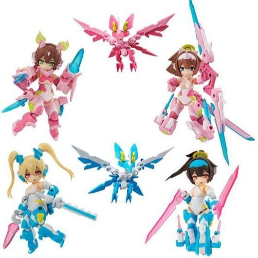 DESKTOP ARMY MEGAHOUSE MEGAMI DEVICE ASURA series Another color ver. (Set of 4 Characters)