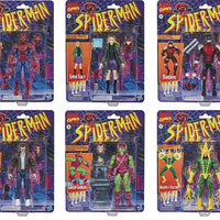 Marvel Legends Retro Collection Spider-Man Wave Set of 6 Figures