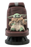 STAR WARS THE MANDALORIAN CHILD IN CHAIR 1/2 SCALE STATUE