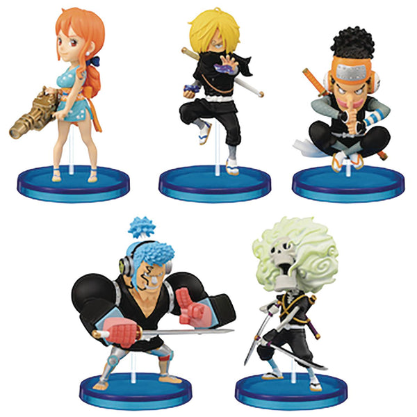 One Piece World Collectable Figure WCF Wano Country Style 2 Set of 5 Figures