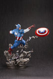 MARVEL UNIVERSE CAPTAIN AMERICA AVENGERS FINE ART STATUE