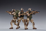 JOY TOY US ARMY DELTA FORCE 1/18 FIGURE 3PK