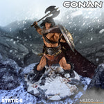 MEZCO STATIC SIX CONAN THE CIMMERIAN 1/6 SCALE STATUE