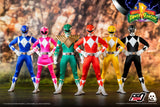 MIGHTY MORPHIN POWER RANGERS 1/6 SCALE AF 6PK SET