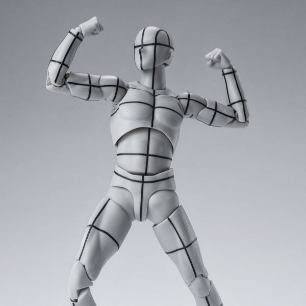 BODY-KUN WIREFRAME GRAY COLOR S.H.FIGUARTS