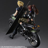 Final Fantasy VII Remake Play Arts Kai Jessie, Cloud & Motorcycle Set