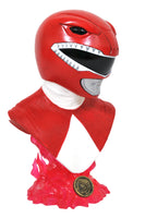 MIGHTY MORPHIN POWER RANGERS L3D RED RANGER 1/2 SCALE BUST