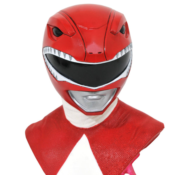 MIGHTY MORPHIN POWER RANGERS L3D RED RANGER 1/2 SCALE BUST