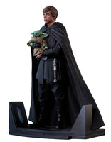 STAR WARS PREMIER COLLECTION MANDALORIAN LUKE & GROGU STATUE