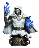 MARVEL COMIC White Armor Dr Doom Mini Bust