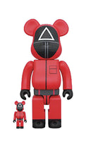 Be@rbrick SQUID GAME TRIANGLE 100% & 400%