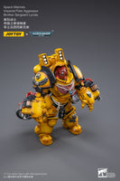 WARHAMMER 40K Imperial Fists Aggressor Brother Sergeant Lycias