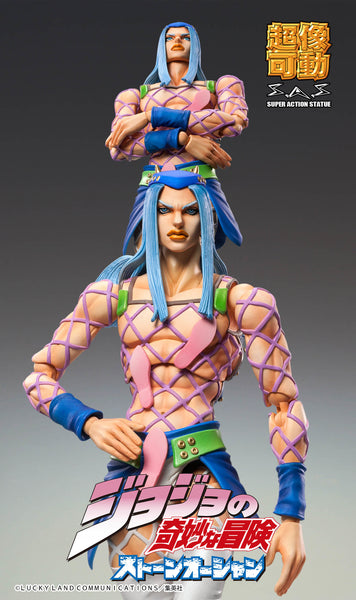JoJo's Bizarre Adventure Part 5: Golden Wind Chozokado Action Figure Narancia Ghirga As Ver Black 15cm 1