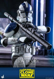 Hot Toys Star Wars: The Clone Wars TMS023 501st Battalion Clone Trooper (Deluxe) 1/6th Scale Figure