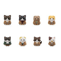 MEGA CAT PROJECT Attack on Tinyan: Gathering Scout Regiment danyan! with gift (Set of 8)