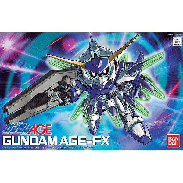 Bandai Hobby SD BB #376 Gundam Gundam Age-FX 'SDW Heroes' (0178540)