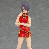 Figma 569 Female Body (Mika) with Mini Skirt Chinese Dress Outfit