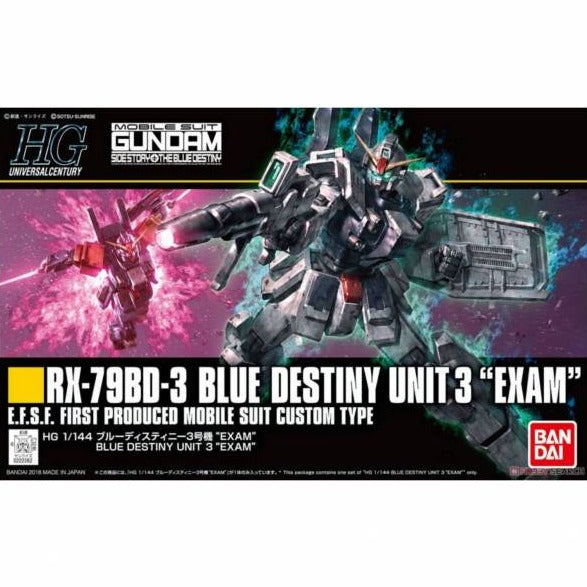 Bandai Hobby HGUC 1/144 #209 Blue Destiny Unit 3 Exam (5060959)