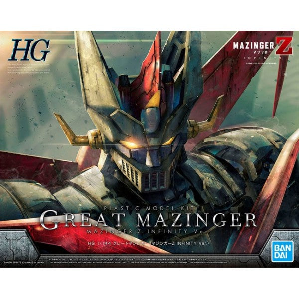 Bandai Hobby HG 1/144 Great Mazinger (Infinitism Ver.) "Mazinger Z" (5055323)