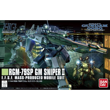 Bandai Hobby HGUC 1/144 #146 GM Sniper II "Gundam 0080" (5059249)