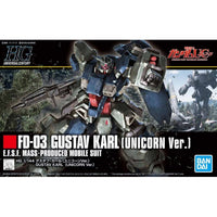 Bandai Hobby HGUC 1/144 #221 GUSTAV KARL (UNICORN ver.) (5056751)