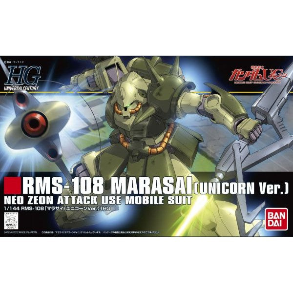Bandai Hobby HGUC 1/144 #138 Marasai (Unicorn Version) "Gundam UC" (5055742)