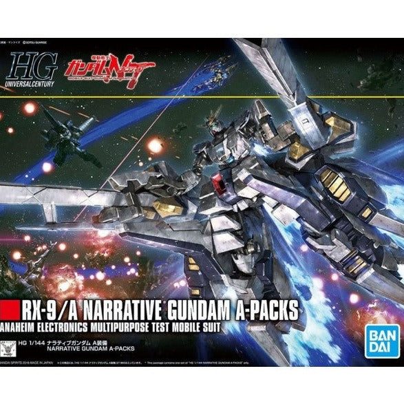 Bandai Hobby HGUC 1/144 #218 Narrative Gundam A-Packs 'Gundam NT' (5055365)