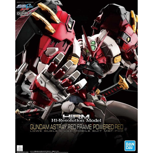 Bandai Hobby 1/100 High-Resolution Model Gundam Astray Red Frame Powered Red (5062069)