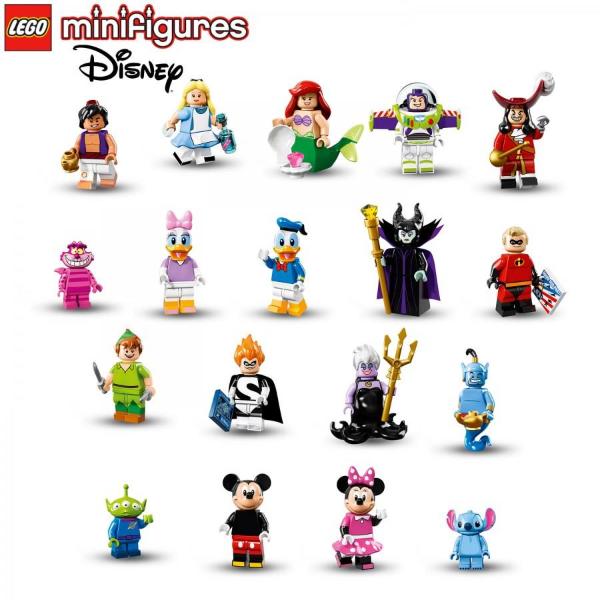 LEGO Disney Minifigures 71012 (Complete Set of 18 Minifigures)
