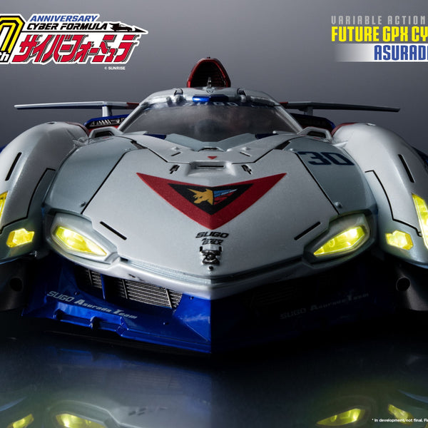 VARIABLE ACTION Hi-SPEC UNITED FUTURE GPX CYBER FORMULA ASURADA G.S.X 1/18 Scale