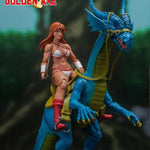 Tyris Flare & Blue Dragon "Golden Axe"