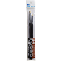 Mr. Weathering Brush Set Soft